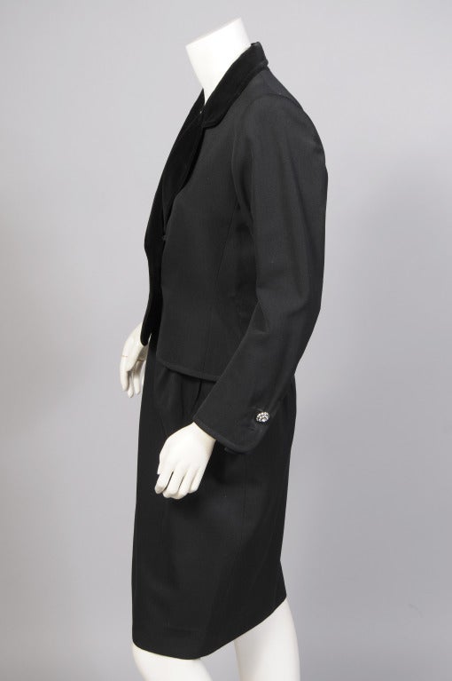 yves saint laurent womens suit