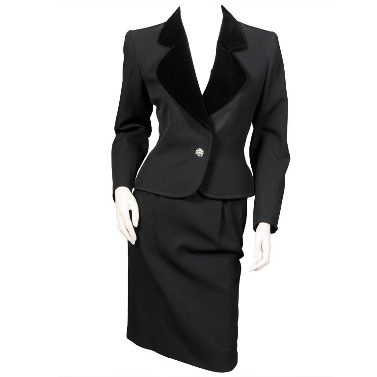 Yves Saint Laurent Evening Suit