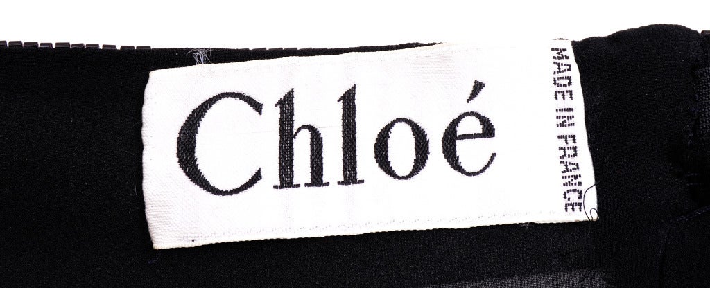 Women's Karl Lagerfeld for Chloe Beaded Chiffon Gown