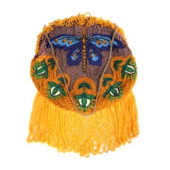 1920's Beaded Butterfly Bag 5