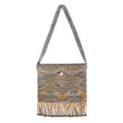 1920's Diminutive French Cut Steel Bag 1