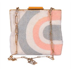 1960's Pierre Cardin Beaded Bag 4