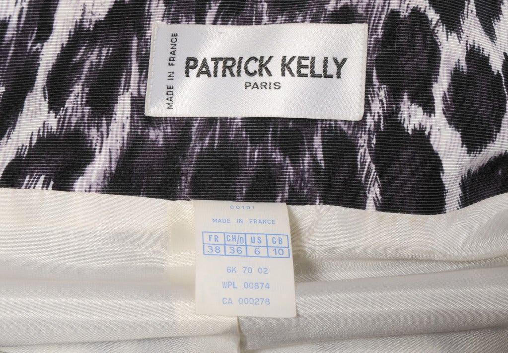 Patrick Kelly Leopard Print Suit 2