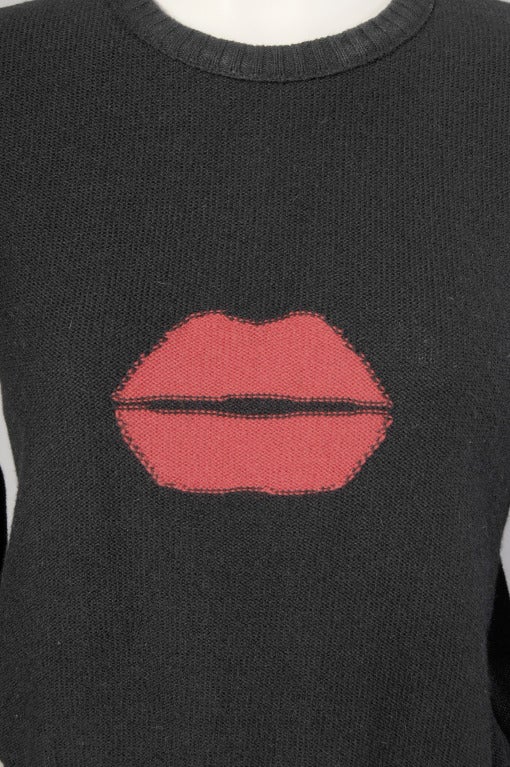 kiss me sweater