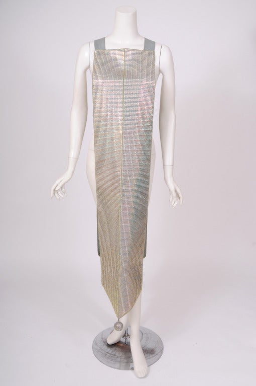 Rare 1960's Paco Rabanne Tabard & Strapless Jumpsuit