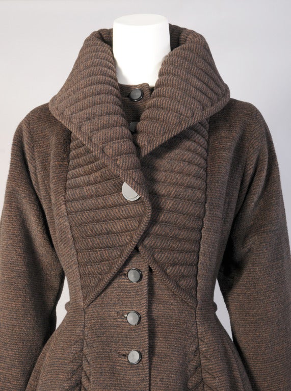 1950's Lilli Ann Trapunto Quilted Coat at 1stDibs vintage lilli ann