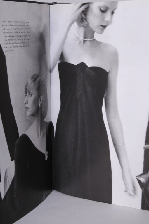 1976 Halston Tie Front Strapless Evening Dress, Book Piece In Excellent Condition In New Hope, PA