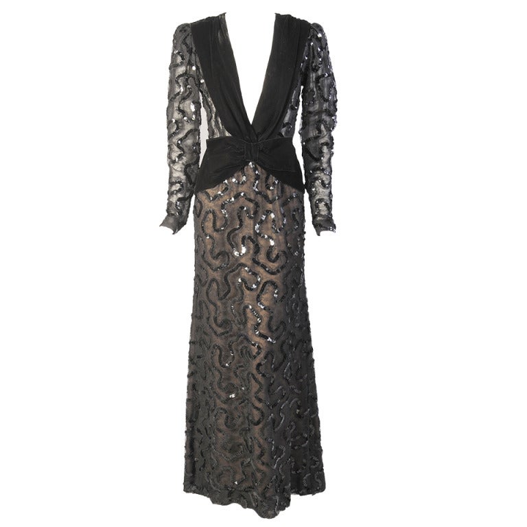 Givenchy Beaded Black Lace Dress at 1stDibs givenchy black lace dress