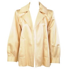 Yves Saint Laurent Haute Couture Runway Worn Satin Evening Jacket 2