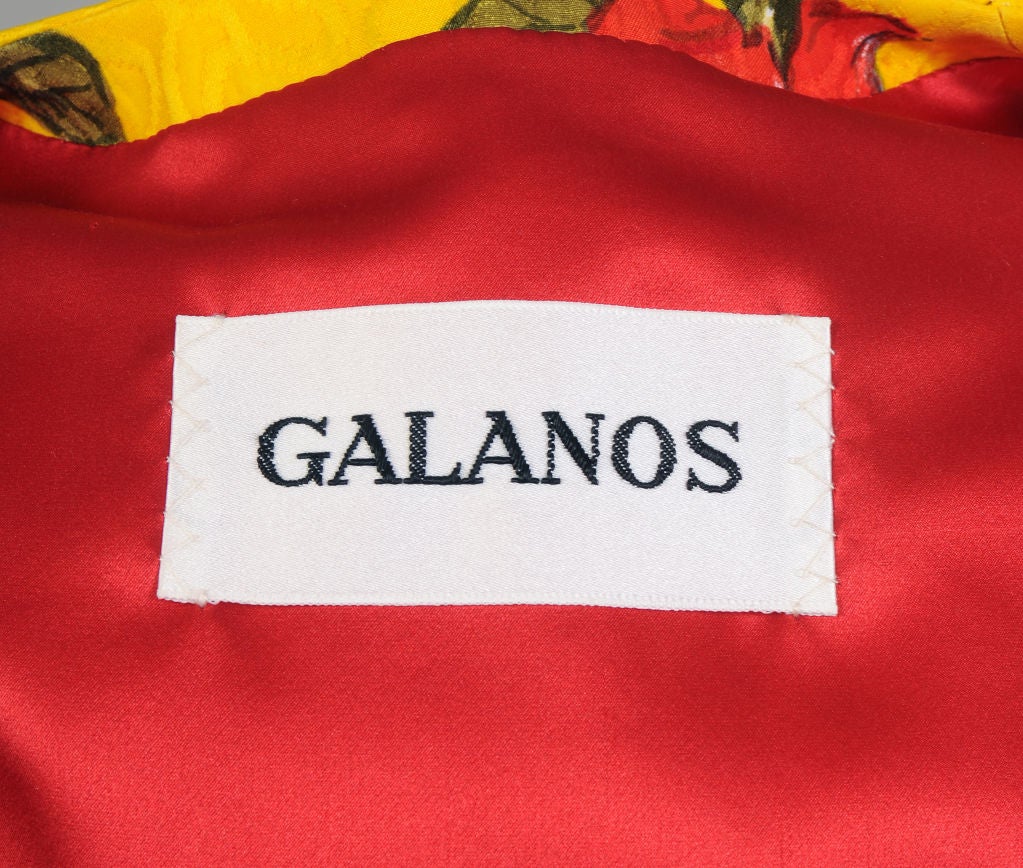 Galanos Lace Dress & Cotton Jacket 5