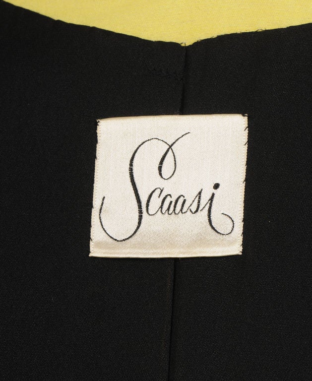 Scaasi Silk Coat & Dress 3