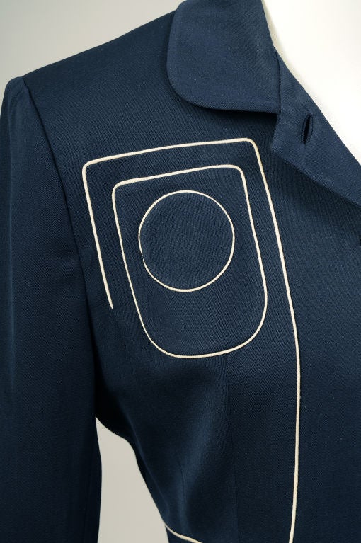 Lilli Ann Modernist Jacket