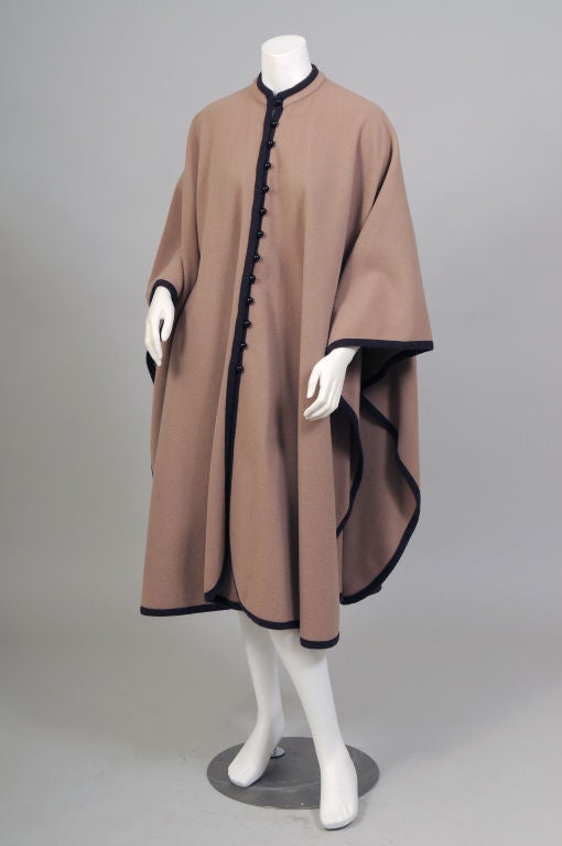 Camel Wool Cape