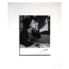Photographic Portrait of Coco Chanel