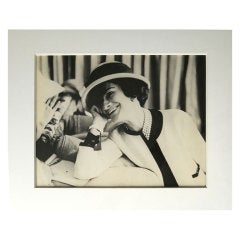 Photographic Portrait of Coco Chanel