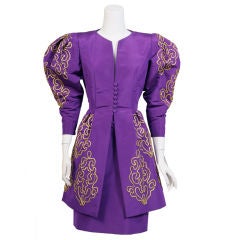 Pauline Trigere Evening Suit