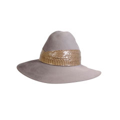 Vintage Frank Olive Hat