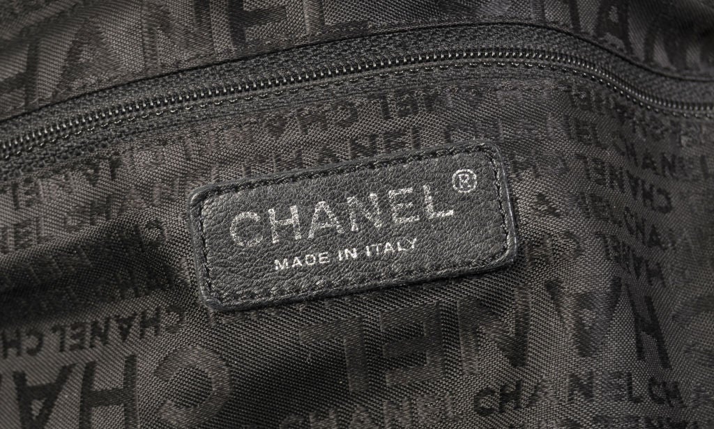 Chanel Large Woven Leather  Bag