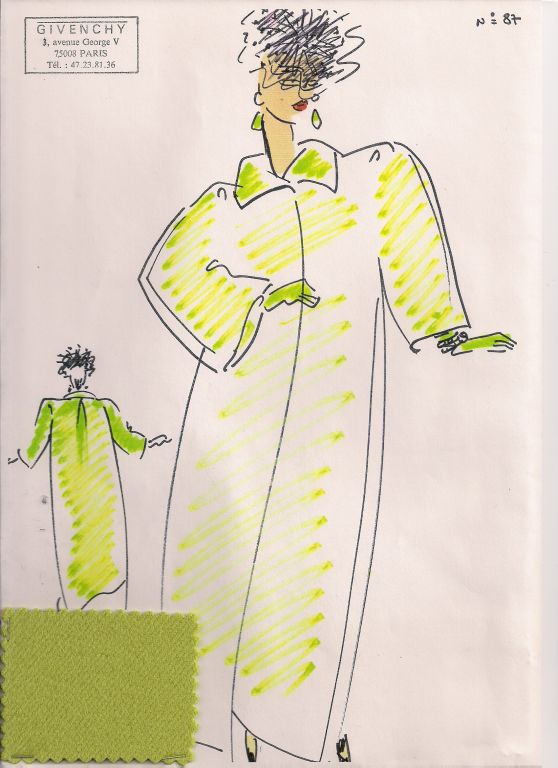 Givenchy Croquis
