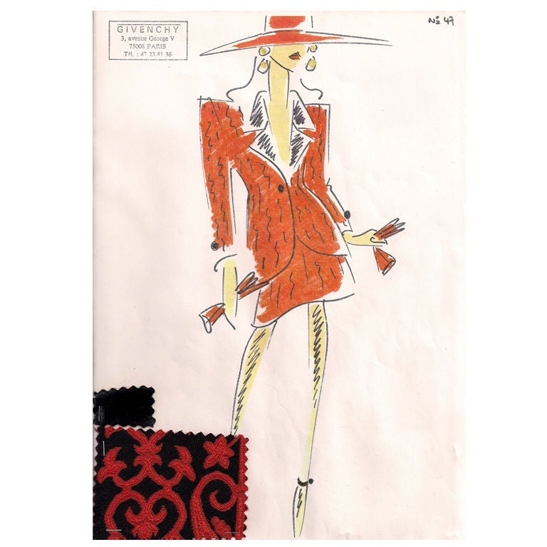 Givenchy Croquis