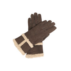 Hermes Shearling Gloves