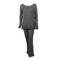 Valentino Couture Beaded Top, Pants & Skirt 9
