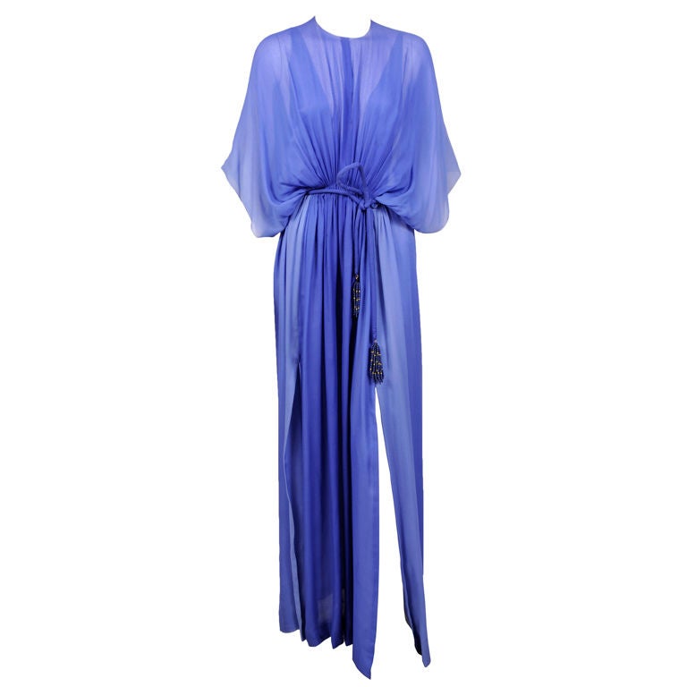 PaulineTrigere Ombred Chiffon Dress & Scarf