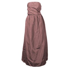 Sybil Connolly Draped Silk Gown