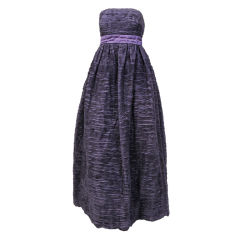 Sybil Connolly Robe en lin plissée