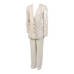 Bill Blass Sequin Suit