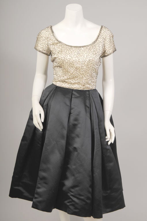Bergdorf Goodman Beaded Dress & Jacket