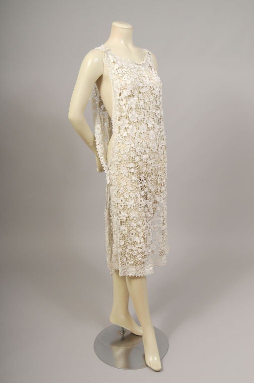 1920's Irish Lace Dress 3