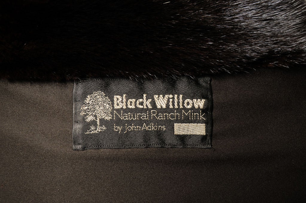 Black Willow Mink Coat 4