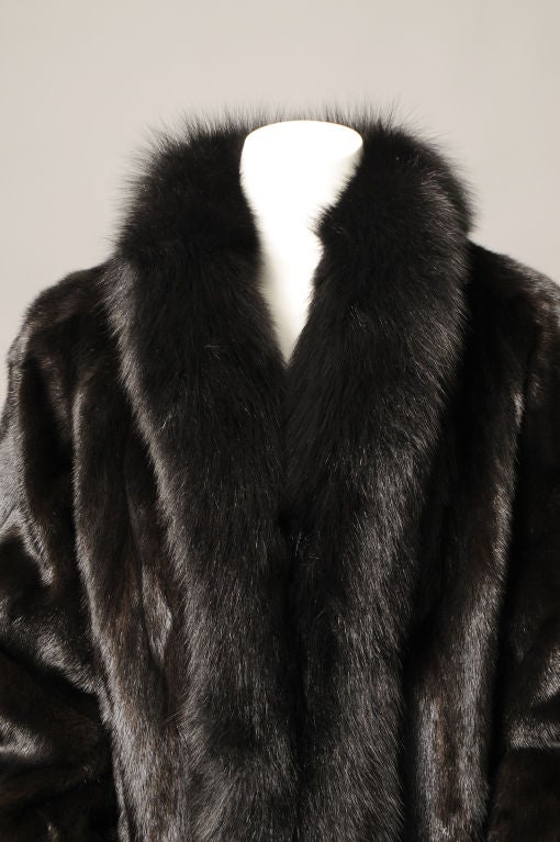 Women's Full Length Mink Coat