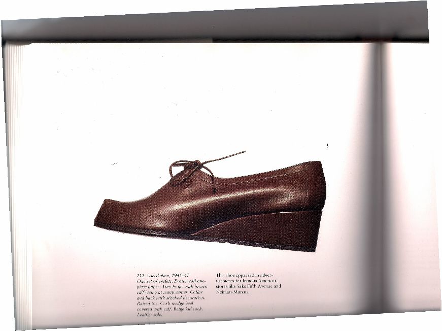 Ferragamo Wedge, circa 1945 1