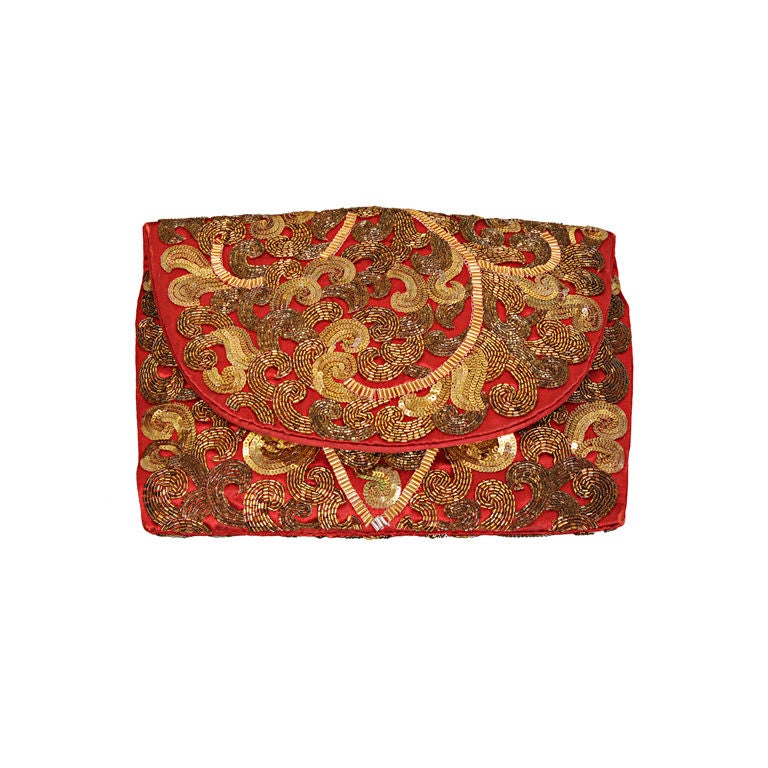 Josef,  French Beaded Clutch