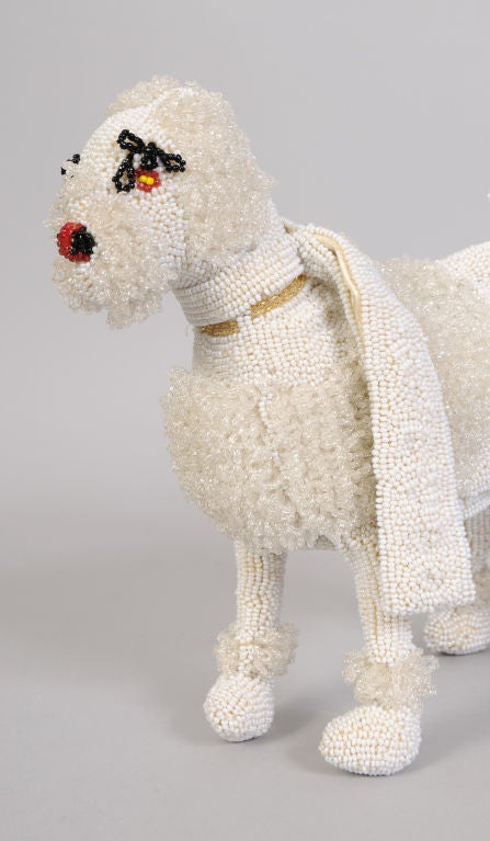 Walborg Beaded Poodle Purse 4