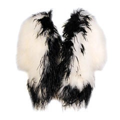 Swans Down & Marabou Jacket