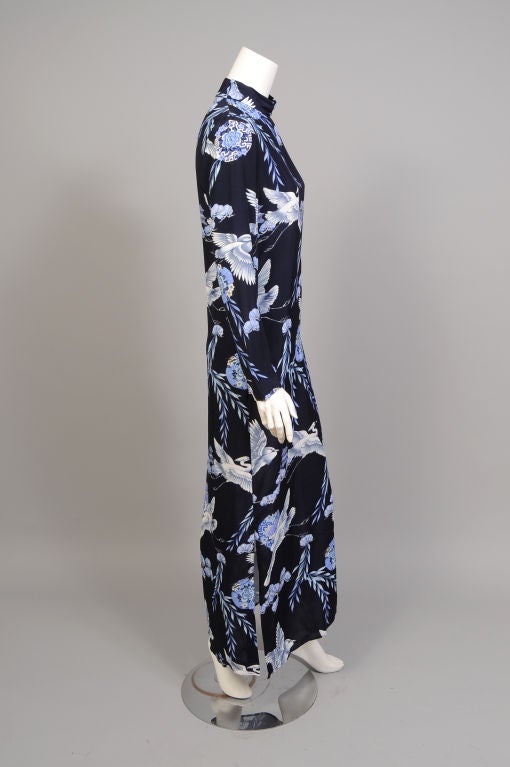 Women's George Halley Oriental Print Dress