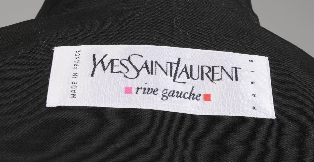 Yves Saint Laurent Cropped Jacket and Matching Pants, Appears Unworn 2