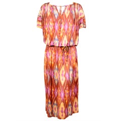 Missoni Ikat Print Dress