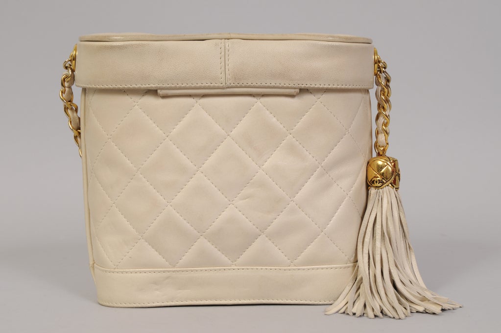 Women's Chanel Bag with Tassel For Sale