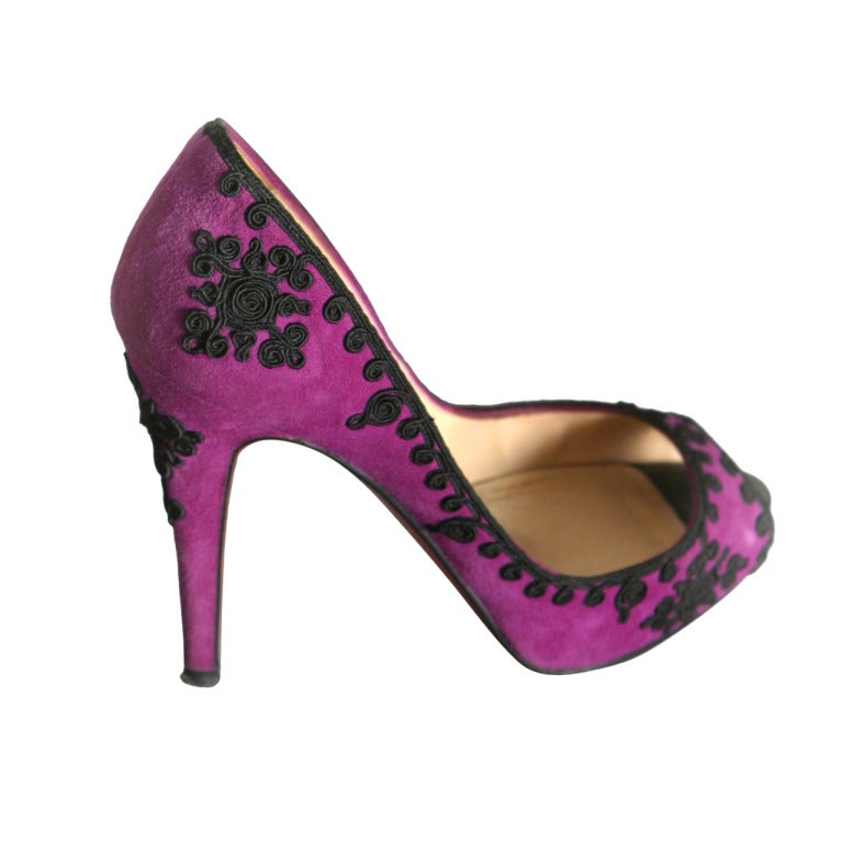 39 EU pumps purple suede BM147-39 Details about   Women's shoes CRISPI 9 