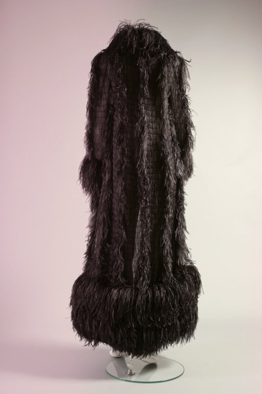 vintage ostrich chanel coat
