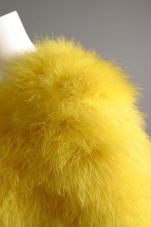 gucci yellow coat
