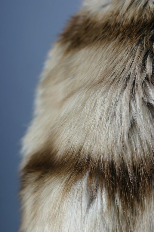 Fendi furs cashmere coat adorned with canadian Sable 4
