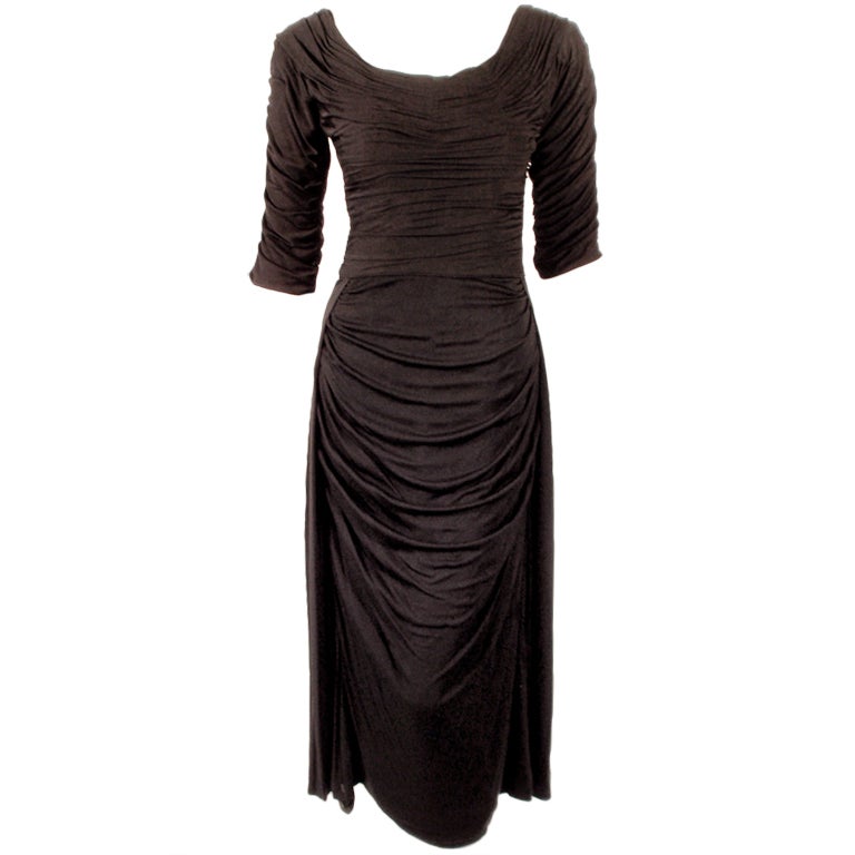 alex evenings velvet dress Alex Evenings Petite Velvet Rhinestone-Brooch Cocktail Dress - Imperial main image 0