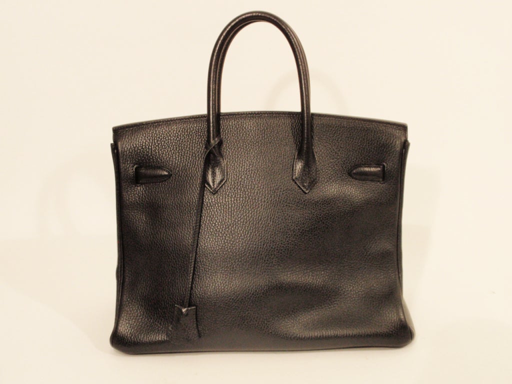 Women's Hermes Black Birkin 35 cm Bag
