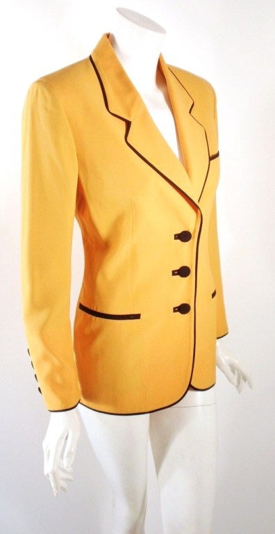 Moschino Couture Yellow Jacket 2