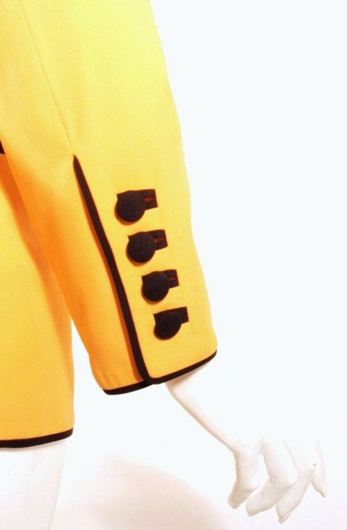 Moschino Couture Yellow Jacket 4